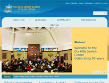 Tablet Screenshot of dhjc.org